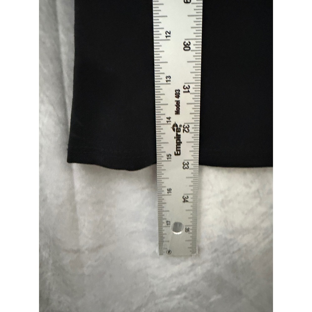 Saints 21 Black Mini Dress Gold Button Detail Spaghetti Strap Square Neck DM107 - Picture 6 of 7